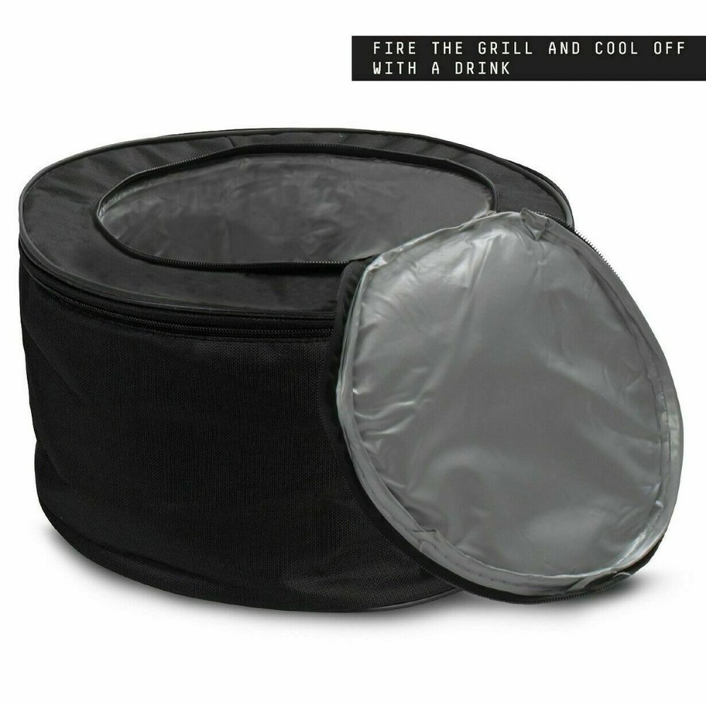 Studio Mercantile Travel Cool-Cook Grill & Cooler Combo Outdoor Cooking for BBQ - Picture 4 of 9